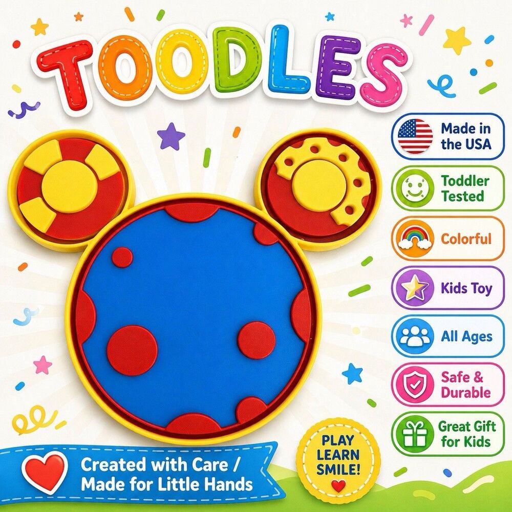 Toodles Flying Face Micky Mouse Clubhouse Kids Toy Fan Art All Ages 5x4 In